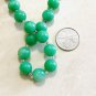 Green Chrysoprase Gemstone Beaded Necklace