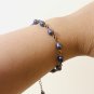 Genuine Peacock Freshwater Pearl Bracelet, Copper Chain