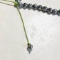 Multi Color Banded Agate Adjustable Beaded Bracelet