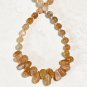 Orange Moonstone Necklace, Genuine Natural Gemstone June Birthstone