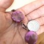 Viva Magenta Agate Boho Bracelet, Chunky Bold Statement Copper Chain