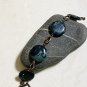 Dark Green Natural Kambamba Jasper Boho Bracelet (Genuine Nebula Stone)