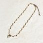 Pink Freshwater Pearl Necklace with Cute Pendant, Copper Chain