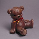 Brown Teddy Bear Ceramic BABY Cremation URN