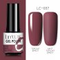 Nail Gel Polish Autumn Winter Color Semi Permanent Matte Top Coat Nail Arts