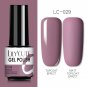 Nail Gel Polish Autumn Winter Color Semi Permanent Matte Top Coat Needed Nail Art Soak Off UV LED