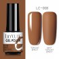 Nail Gel Polish Autumn Winter Color Semi Permanent Matte Top Coat Needed