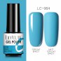 Nail Gel Polish Autumn Winter Color Semi Permanent Matte Top Coat Needed Nail Art Soak Off UV LED
