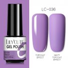 Nail Gel Polish Autumn Winter Color Semi Permanent Matte Top Coat Needed Purple Nail Polish
