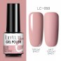 Nail Gel Polish Autumn Winter Color Semi Permanent Matte Top Coat Needed Nail Ar Soak Off UV LED