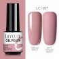 Nail Gel Polish Autumn Winter Color Semi Permanent Matte Top Coat Needed Nail Ar Soak Off UV LED