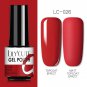 Nail Gel Polish Autumn Winter Color Semi Permanent Matte Top Coat Needed Red Nail Polish Range