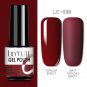 Nail Gel Polish Autumn Winter Color Semi Permanent Matte Top Coat Needed Red Nail Polish Range