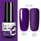 Nail Gel Polish Autumn Winter Color Semi Permanent Matte Top Coat Needed Nail Art Soak Off UV LED