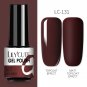 Nail Gel Polish Autumn Winter Color Semi Permanent Matte Top Coat Needed Nail Art Soak Off UV LED