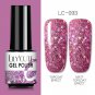 Nail Gel Polish Autumn Winter Color Semi Permanent Matte Top Coat Needed Nail Polish Glitter Range