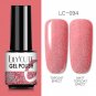 Nail Gel Polish Autumn Winter Color Semi Permanent Matte Top Coat Needed Nail Polish Glitter Range