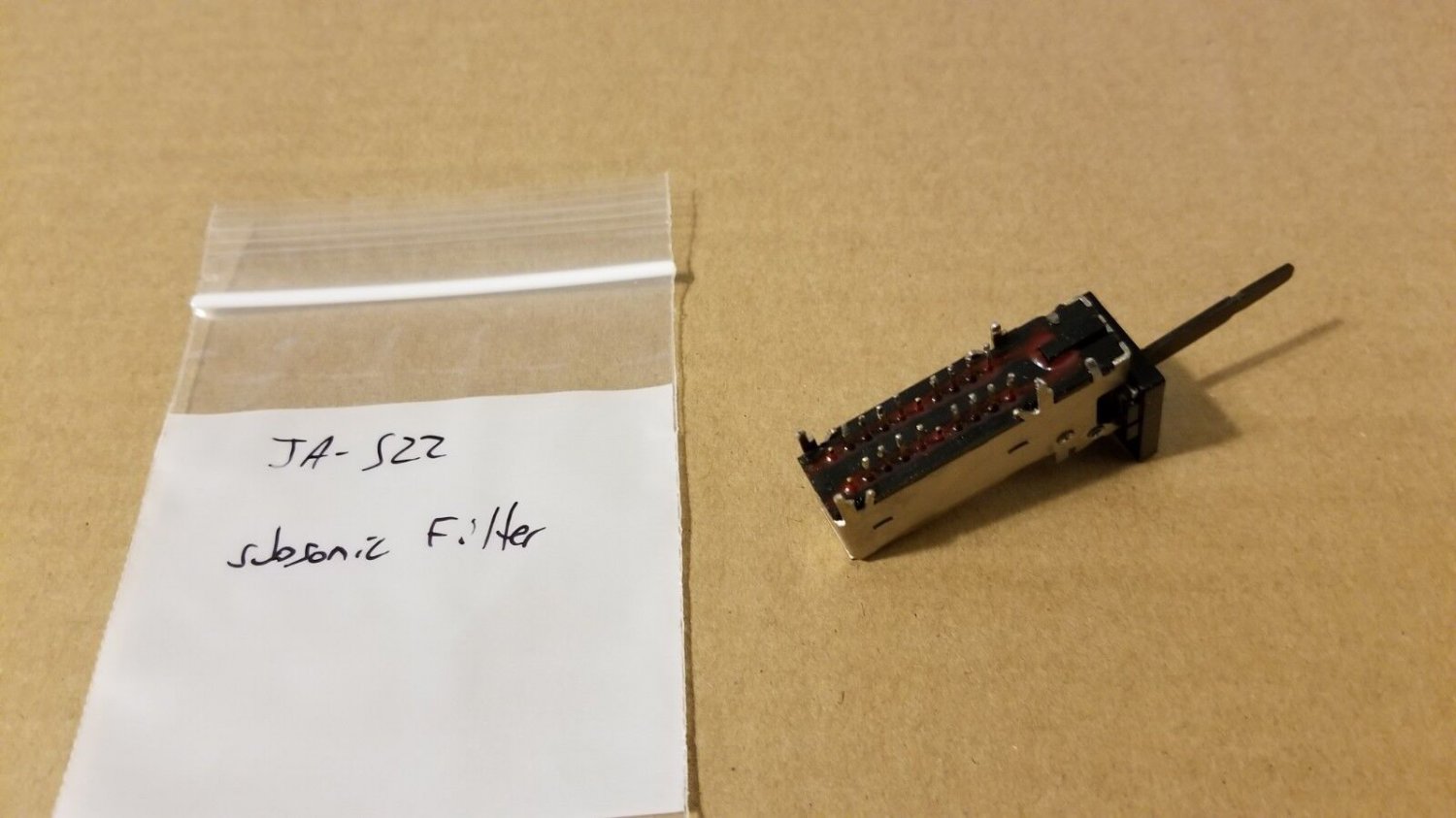 JVC JAS22 integrated amplifier subsonic filter switch QSL4209011