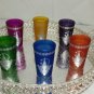 Tea glasses, moroccan tea glass, Set of 6 Unique Kitchen Tea cups, morocco tea glasses