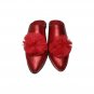 Women slippers, Moroccan babouche for women with pompoms, slippers for women
