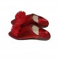 Women slippers, Moroccan babouche for women with pompoms, slippers for women