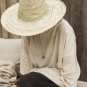 Palm leaf hat, Palm Leaf Garden Hat, Round Straw hat, Summer hat, Beach hat