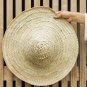 Palm leaf hat, Palm Leaf Garden Hat, Round Straw hat, Summer hat, Beach hat