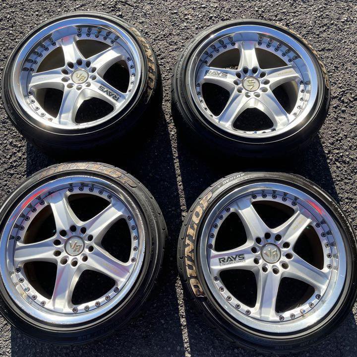 JDM rare RAYS VOLK RACING 17inch wheel & CRZ 17 inch No Tires