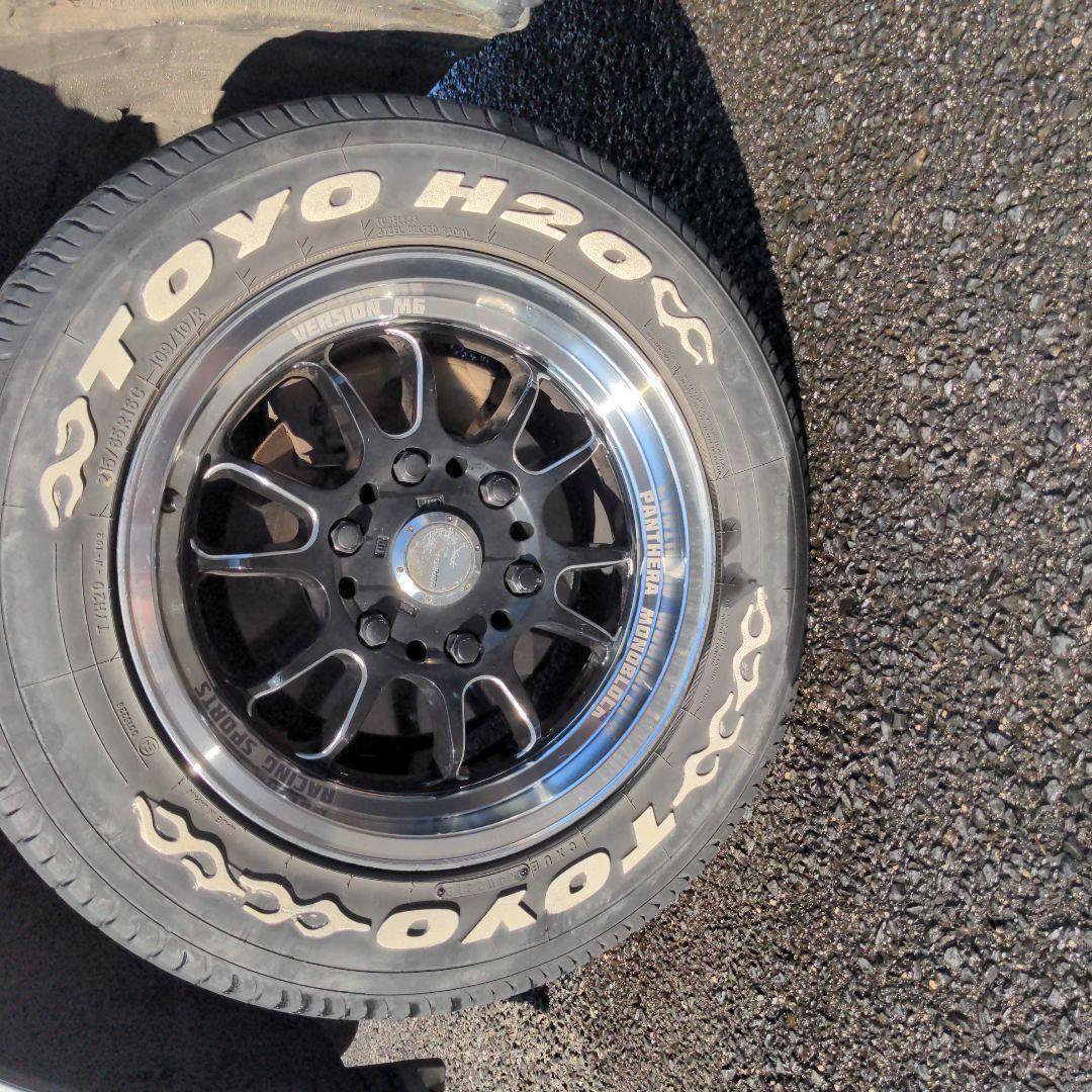 JDM Hiace wheel 5zigen 4wheels set 16 inch No Tires