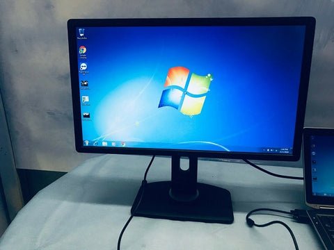 Dell P2412HB Resolution 24" Widescreen LCD Flat Panel Computer Monitor Display - Refurbished