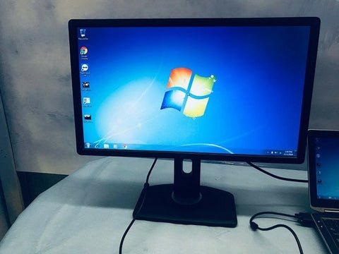 Dell P2412HB Resolution 24" Widescreen LCD Flat Panel Computer Monitor Display - Refurbished