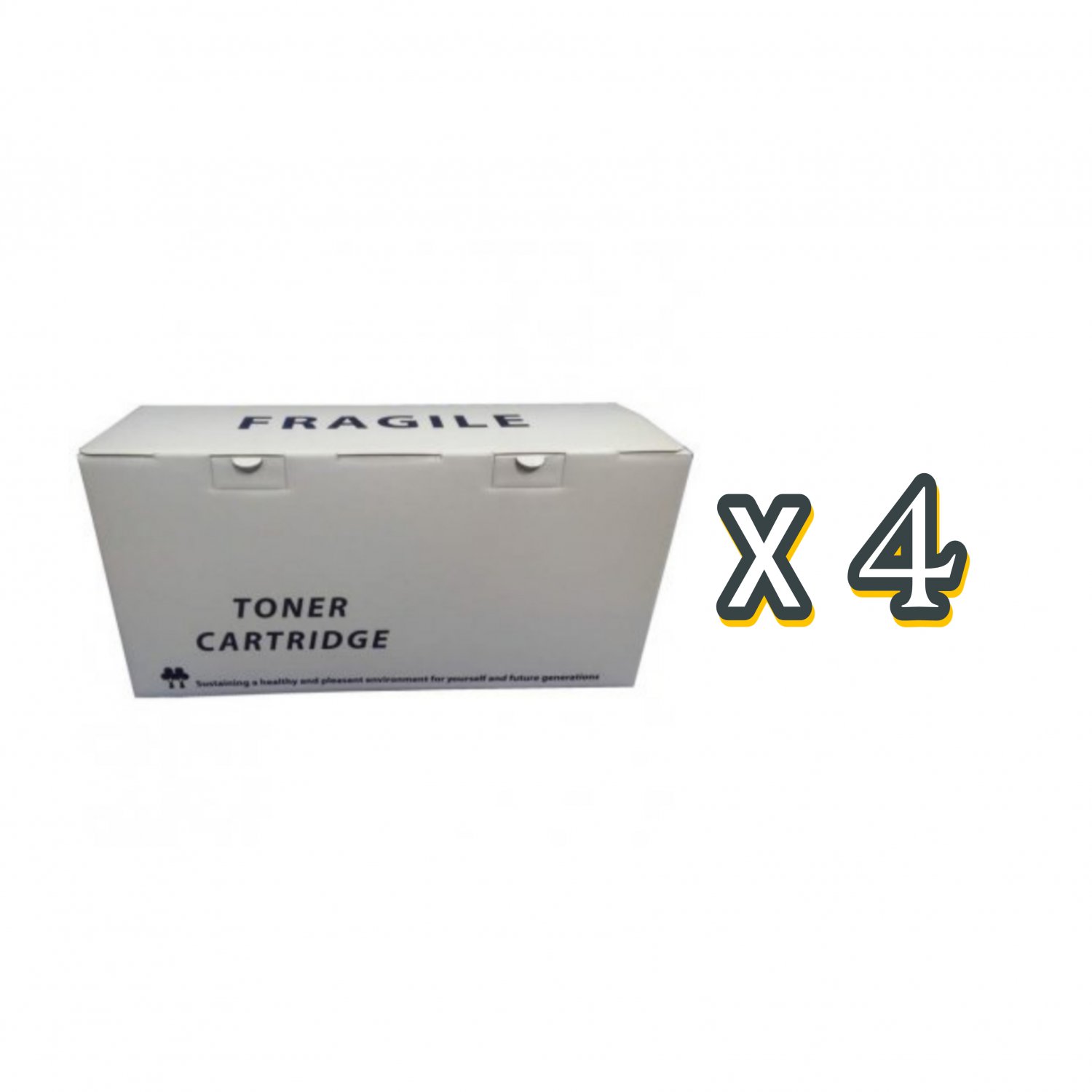 4PK CE505X 05X Toner Cartridge for HP LaserJet P2055 P2055dn P2055X Printer