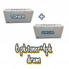 4PK DR420 Drum + 6PK TN450 Toner Compatible with Brother DR450 HL-2242D MFC-7240