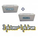 3PK TN1000 Toner & 1PK DR1000 Drum for Brother HL-1110 HL-1110R MFC-1810 1810R
