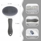 Stainless Steel Non-slip Pet Hair Removal Comb for Cats