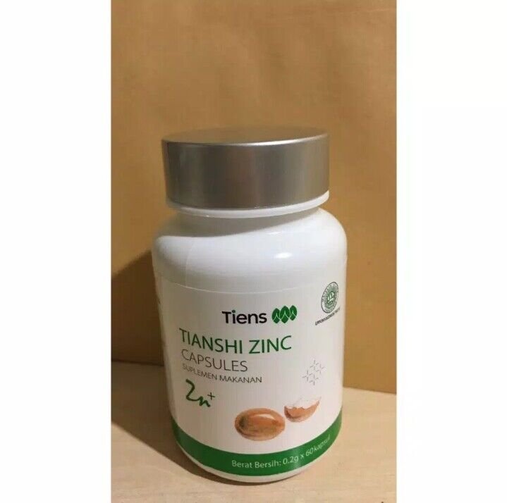 2 botle tiens / tianshi zinc capsule gain weight, promote growth