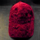 David and Young  Baseball Cap Burgundy Flowers