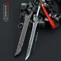Anime Peripheral 22cm Scabbard Weapon Sword Hand Model Artwork Key Chain Decoration