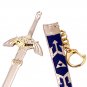 The Hyrule Fantasy Weapon Model 21cm Master Sword with Sheath Samurai Royal Steel Katana Mini