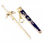 The Hyrule Fantasy Weapon Model 21cm Master Sword with Sheath Samurai Royal Steel Katana Mini