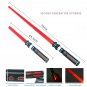 Lightsaber RGB Cosplay Stage Props Luke Light Saber Boy toy Lightsaber Dueling Light Foldable FOC