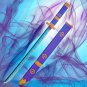 Compatible with Lego building block sword micro particle weapon knife model with scabbard assembly