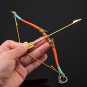 The Hyrule Fantasy Weapon Link Twilight Bow Swords Anime Game Periphery Keychain Weapon Model