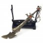 LOL Weapon Riven The Exile Reaper Scythe KeyChain Weapon Game Peripheral Samurai Sword Alloy