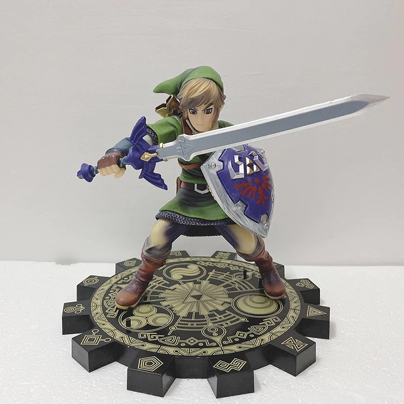 Anime Zelda Legend Figure Skyward Link Action Figure Master Sword Skyward Collectible Model