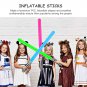 10pcs Inflatable Cosplay Light Saber Sword Toys For Fans Children War Game Birthday Party Gifts