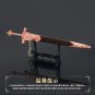 Metal Mikaela Knight Sword Elden Ring With Sheath Weapon Game Peripheral Toy for Boy Man Girl