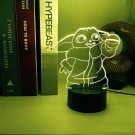 Disney Movie Star Wars Baby Yoda Figure Led Colorful Light Avengers Thanos Action Figure Decorative