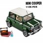 Classic Technical MINI Retro Vintage Car Building Blocks Cooper MK VII Compatible 10242 Model Sets