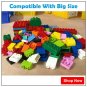 20PCS DIY Building Blocks Dots Thick Figures Bricks Educational Creative Size Compatible With Brands